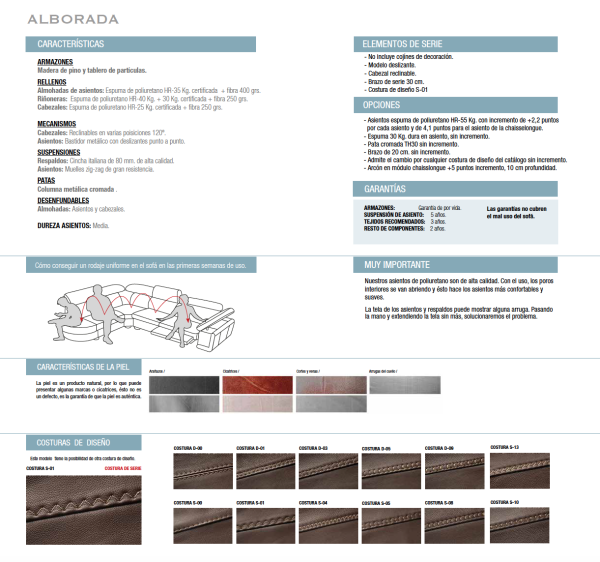 CHAISELONGUE ALBORADA - Imagen 3