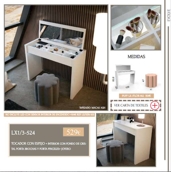 DORMITORIO DE MATRIMONIO EVOLVE 1. - Imagen 2