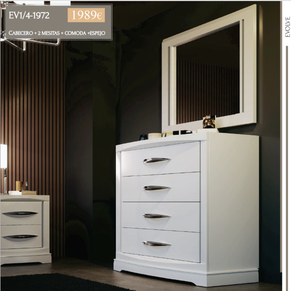 DORMITORIO DE MATRIMONIO EVOLVE 1. - Imagen 3