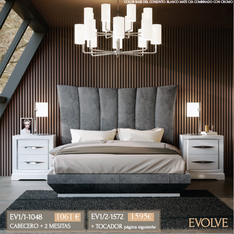 DORMITORIO DE MATRIMONIO EVOLVE 1.
