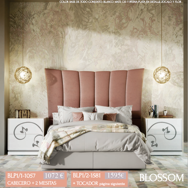 DORMITORIO DE MATRIMONIO BLOSSOM 1.