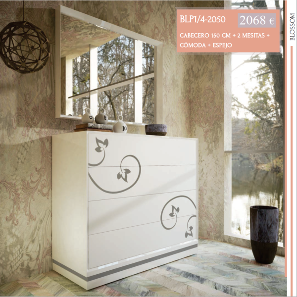 DORMITORIO DE MATRIMONIO BLOSSOM 1. - Imagen 5