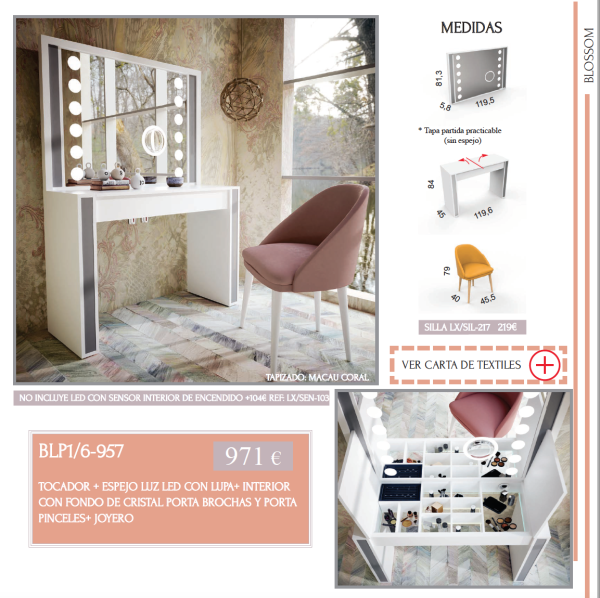 DORMITORIO DE MATRIMONIO BLOSSOM 1. - Imagen 8