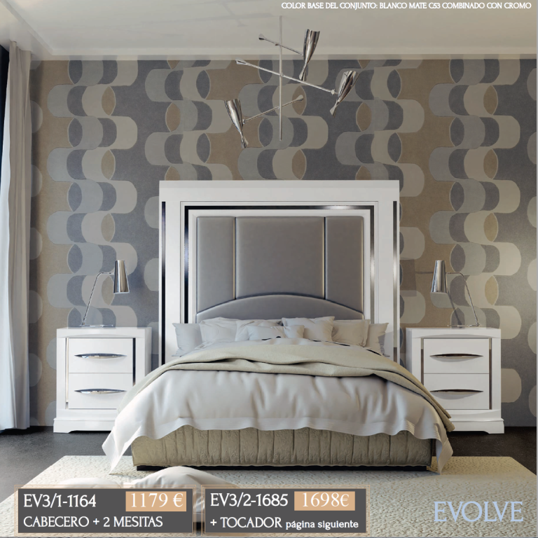 DORMITORIO DE MATRIMONIO EVOLVE 3.