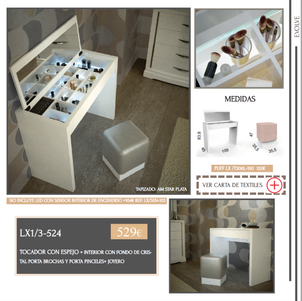 DORMITORIO DE MATRIMONIO EVOLVE 3. - Imagen 3