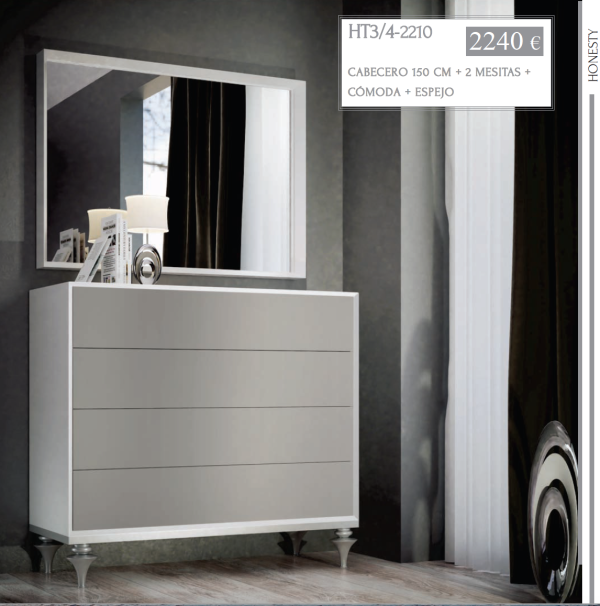 DORMITORIO DE MATIMONIO HONESTY 3. - Imagen 5