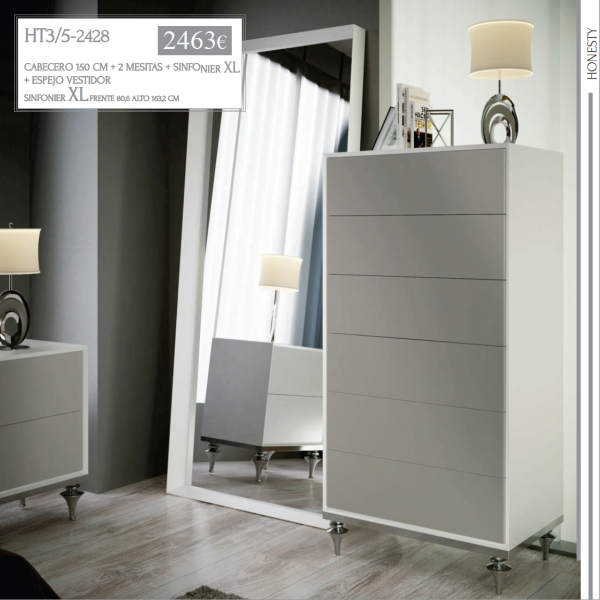 DORMITORIO DE MATIMONIO HONESTY 3. - Imagen 6