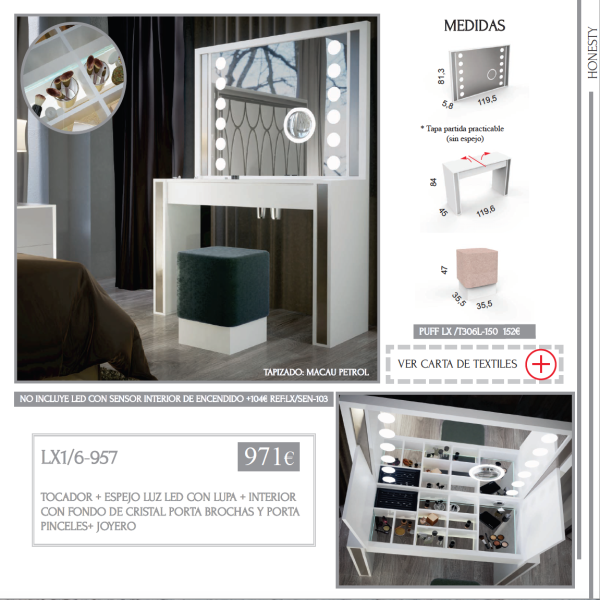 DORMITORIO DE MATIMONIO HONESTY 3. - Imagen 8