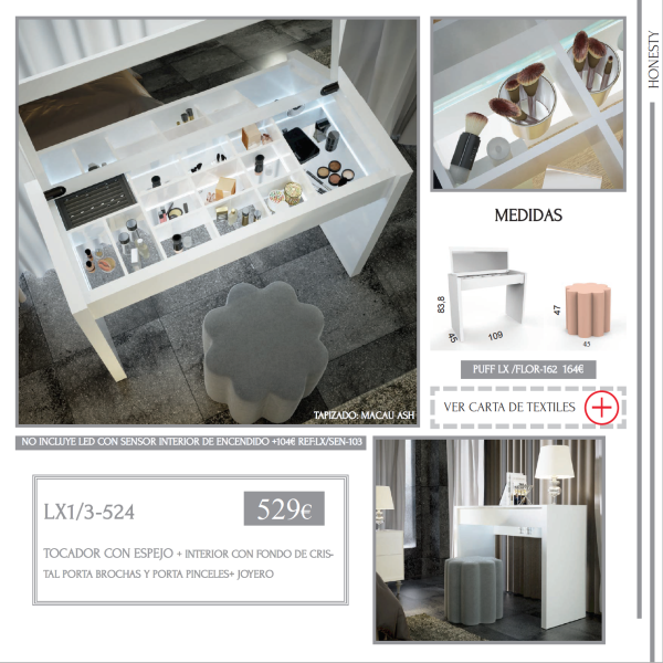 DORMITORIO DE MATRIMONIO HONESTY 1. - Imagen 3