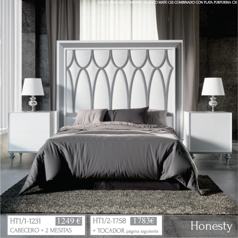 DORMITORIO DE MATRIMONIO HONESTY 1.