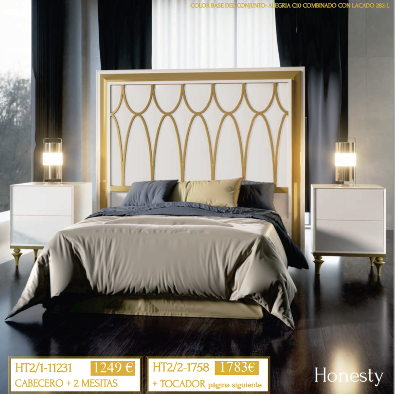 DORMITORIO DE MATRIMONIO HONESTY 2.