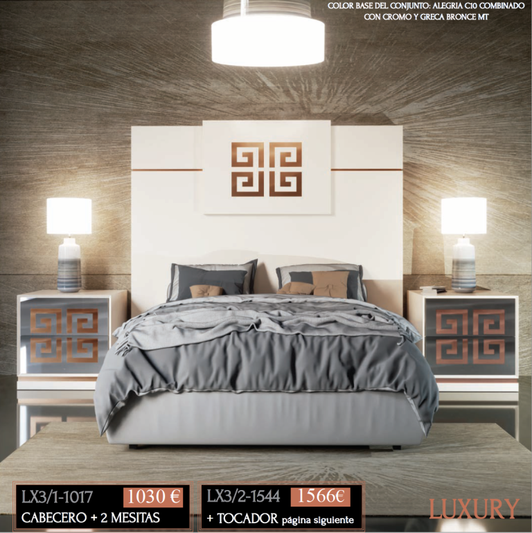 DORMITORIO DE MATRIMONIO LUXURY 1.