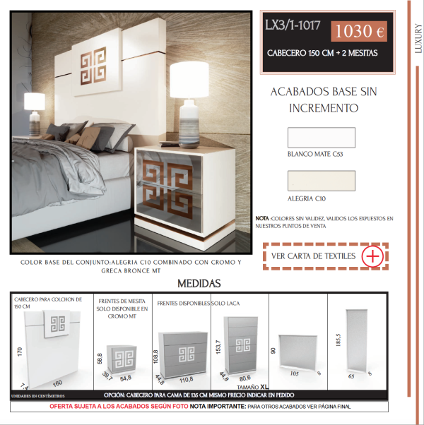 DORMITORIO DE MATRIMONIO LUXURY 1. - Imagen 5