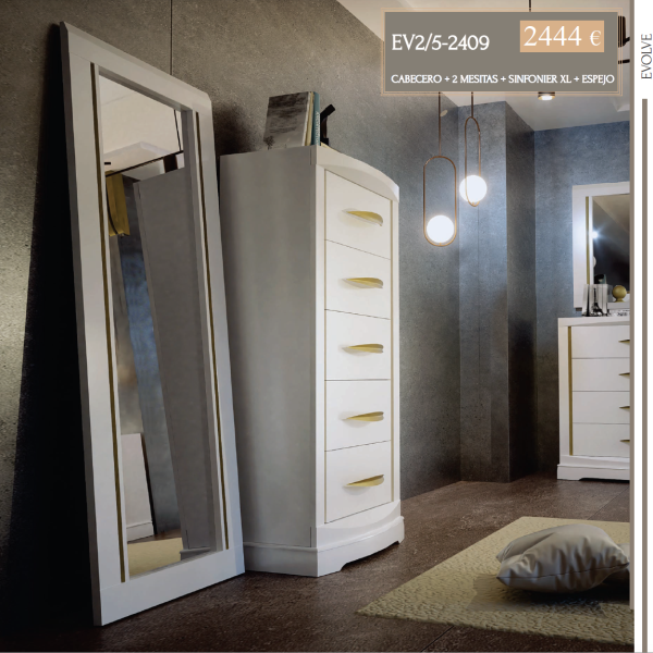 DORMITORIO DE MATRIMONIO EVOLVE 2. - Imagen 5