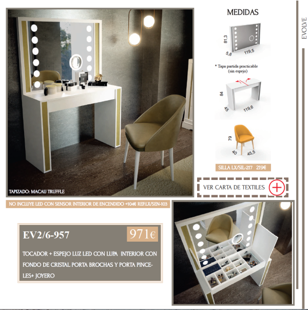 DORMITORIO DE MATRIMONIO EVOLVE 2. - Imagen 7