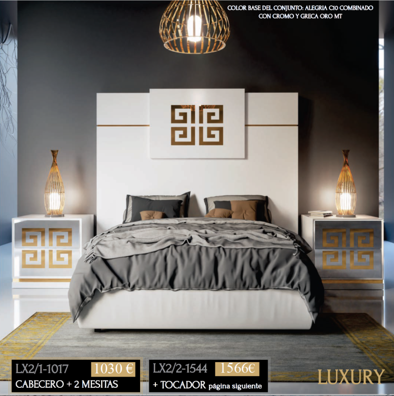 DORMITORIO DE MATRIMONIO LUXURY 2.