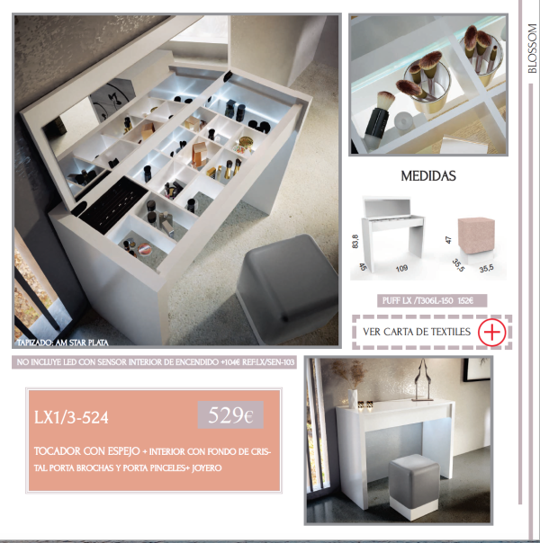 DORMITORIO DE MATRIMONIO BLOSSOM 1. - Imagen 3