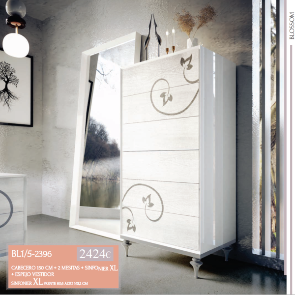 DORMITORIO DE MATRIMONIO BLOSSOM 1. - Imagen 6