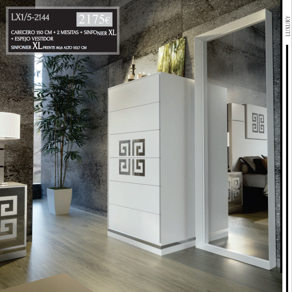 DORMITORIO DE MATRIMONIO LUXURY 2. - Imagen 8